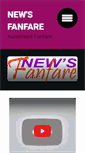 Mobile Screenshot of newsfanfare.fr